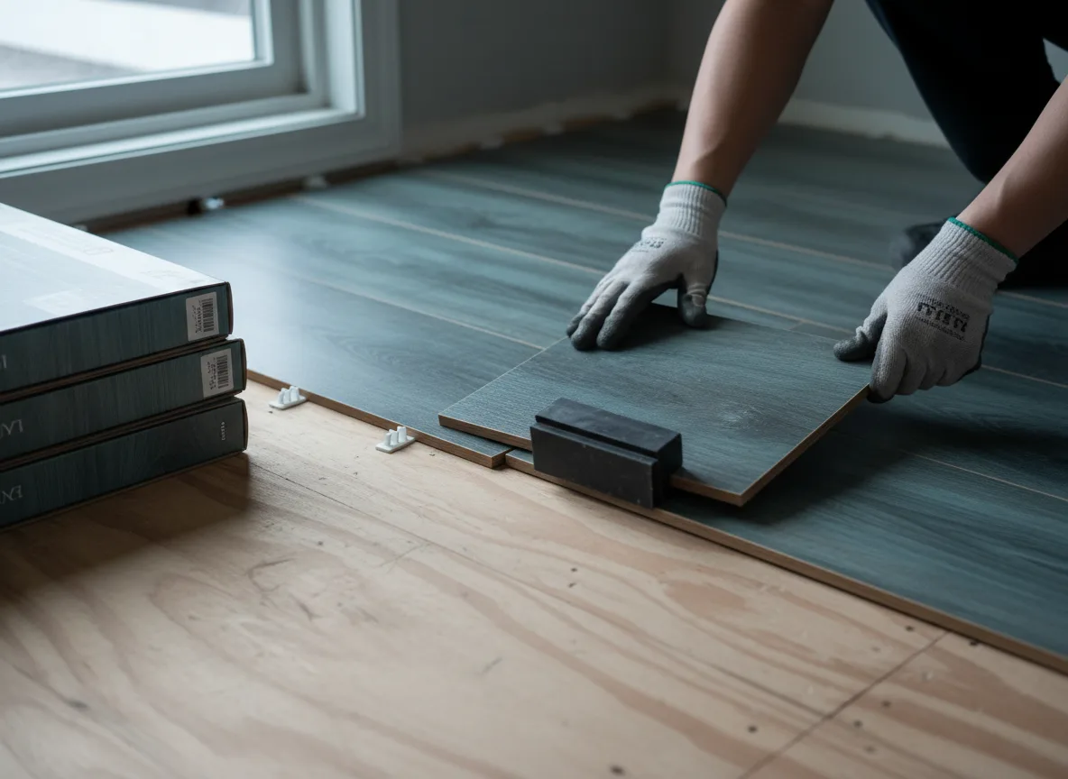 Luxury Vinyl Plank Installation company in Ambrose, ND